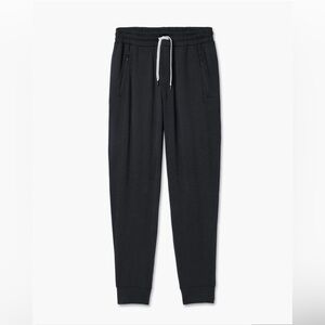 Vuori Men's Ponto Performance Black Heather Active Workout Joggers